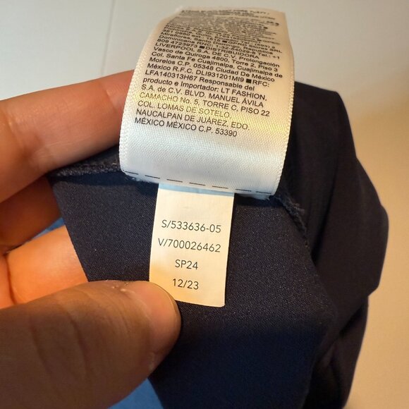 Athleta Women 16 Endless High Rise Pant Navy Blue Stretch Active Travel Commute - Picture 8 of 13